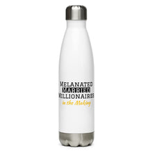 Load image into Gallery viewer, Melanated Married Millionaires Stainless Steel Water Bottle