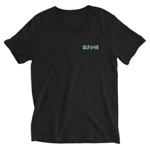 Load image into Gallery viewer, Self Love Breathe Blue Companion V-Neck T
