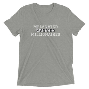 Melanated Married Millionaires Short sleeve t-shirt