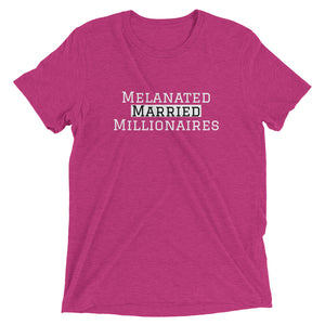 Melanated Married Millionaires Short sleeve t-shirt
